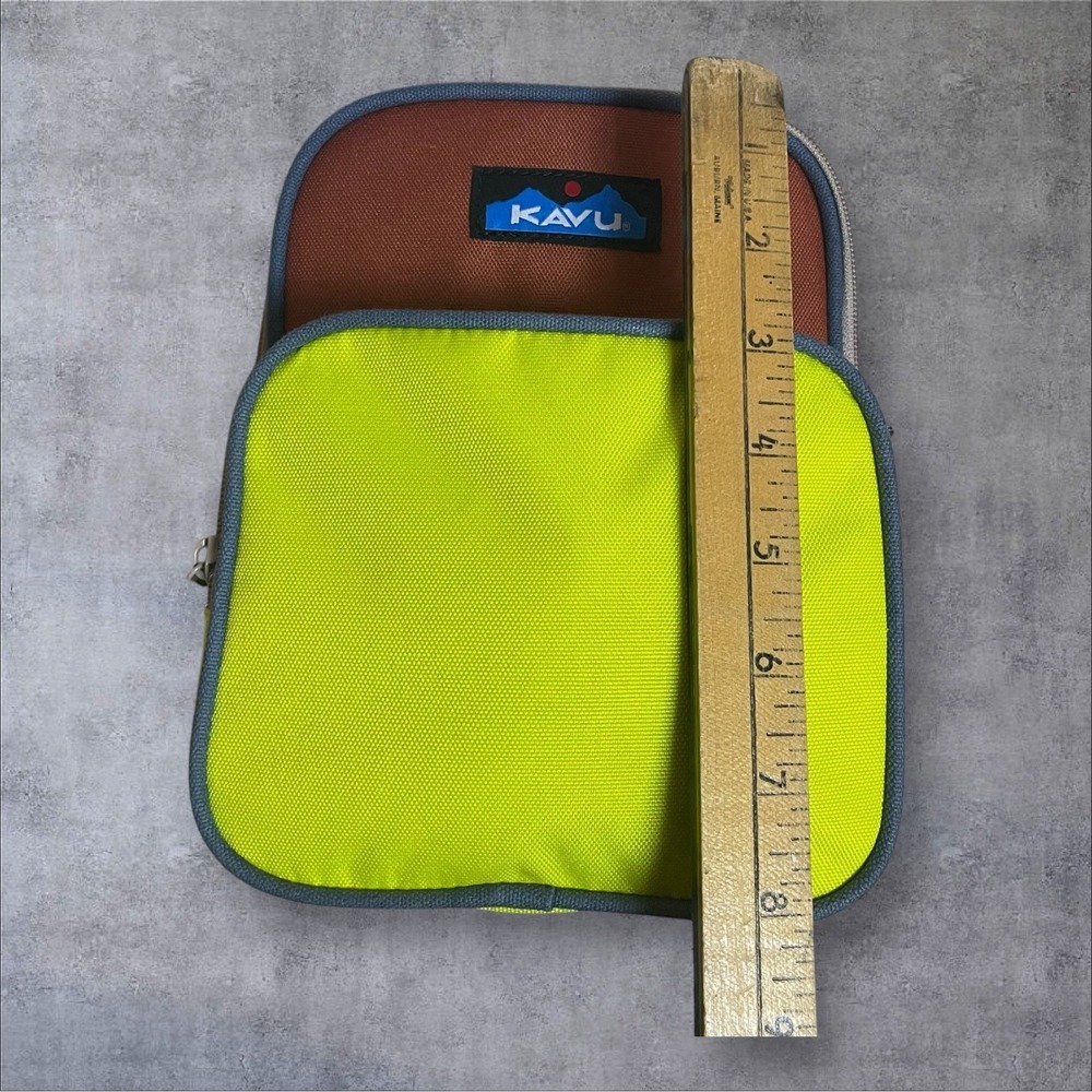 Kavu Pescadero Sling Bag Adjustable Rope Strap Crossbody Water Resistant Compact - Picture 8 of 10